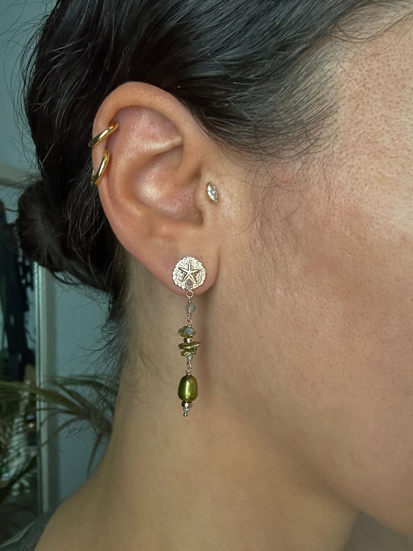 Keshi Mermaid Earrings
