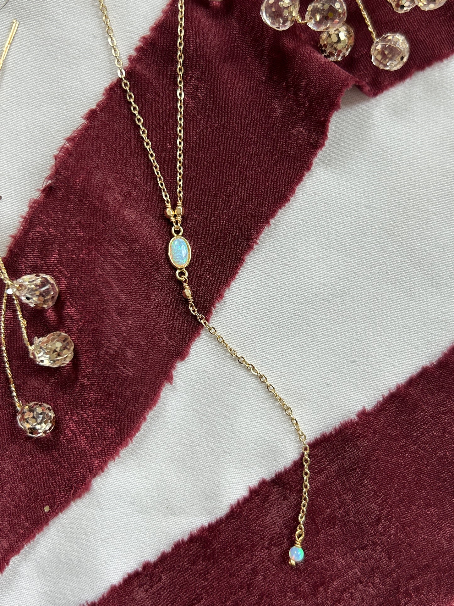 Sarah Opal Necklace