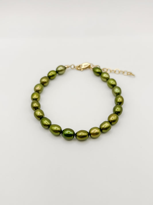 Emerald Tide Bracelet