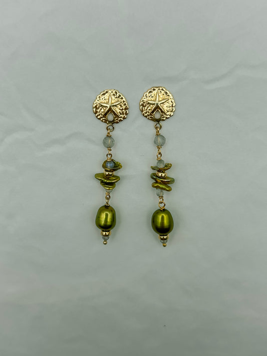 Keshi Mermaid Earrings