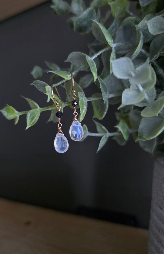 Blue Moon Earrings
