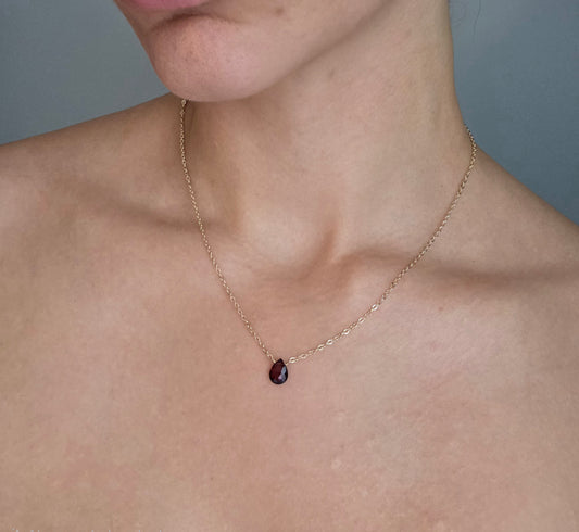 Crimson Glow Necklace